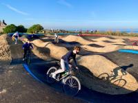 Venez découvrir la piste de Pumptrack à Merville-Franceville-Plage