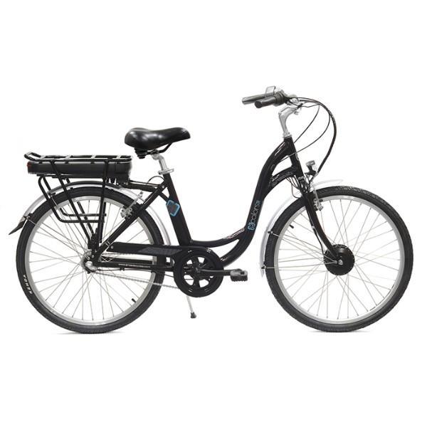 Vélo de ville à assistance électrique 26'' H46, Vert de Gris, 3V Nexus, 36V, Alu